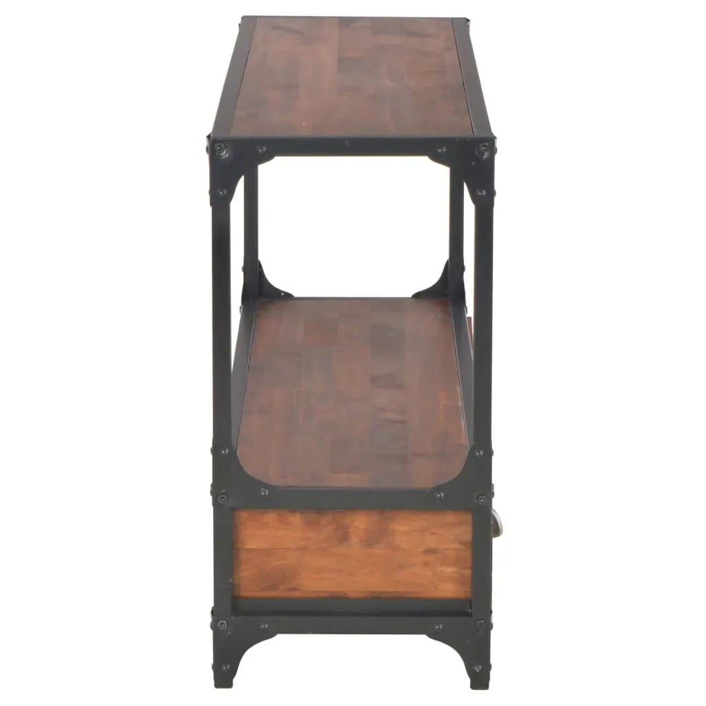 TV Cabinet with 3 Drawers 120x30x60 cm Solid Pine Wood Price