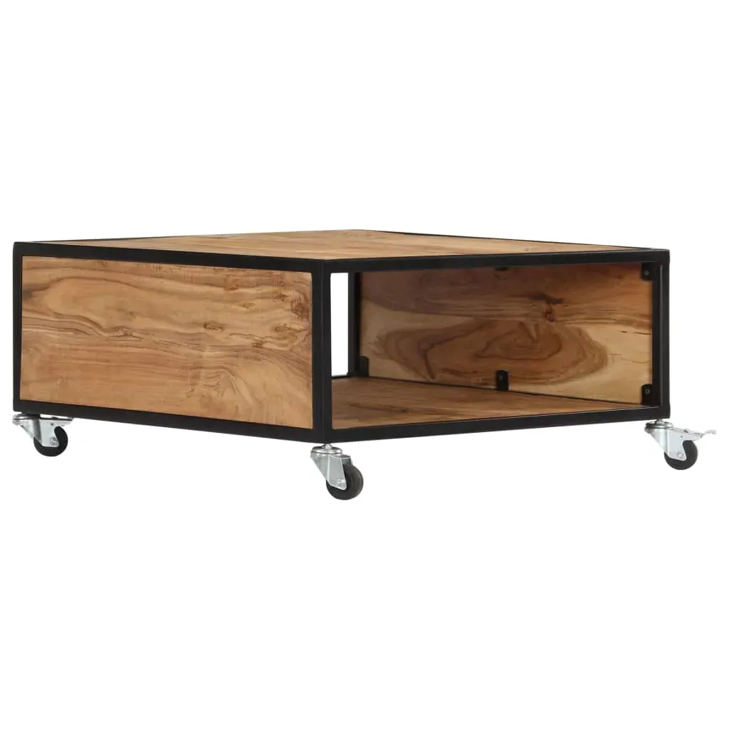 Coffee Table 70x70x32 cm Solid Acacia Wood Price