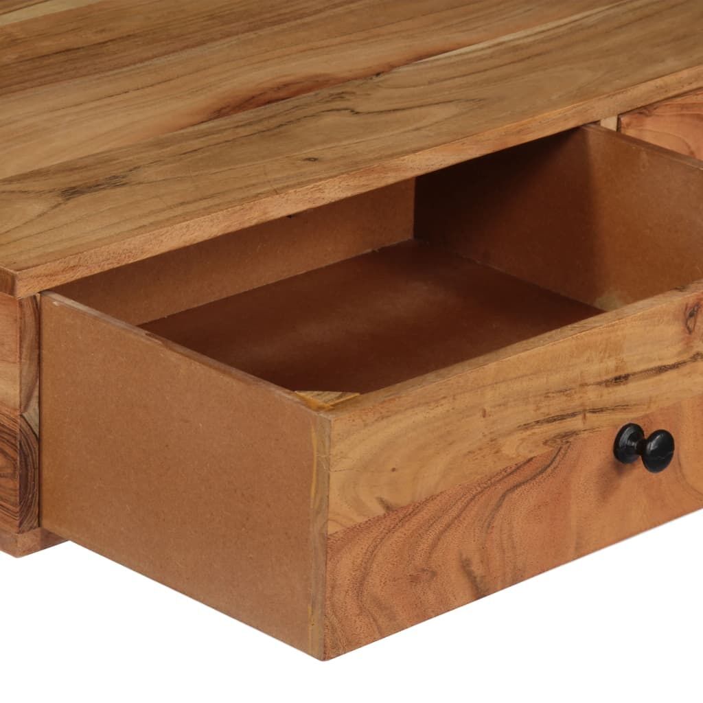 Wall Desk 90x40x170 cm Solid Acacia Wood Price