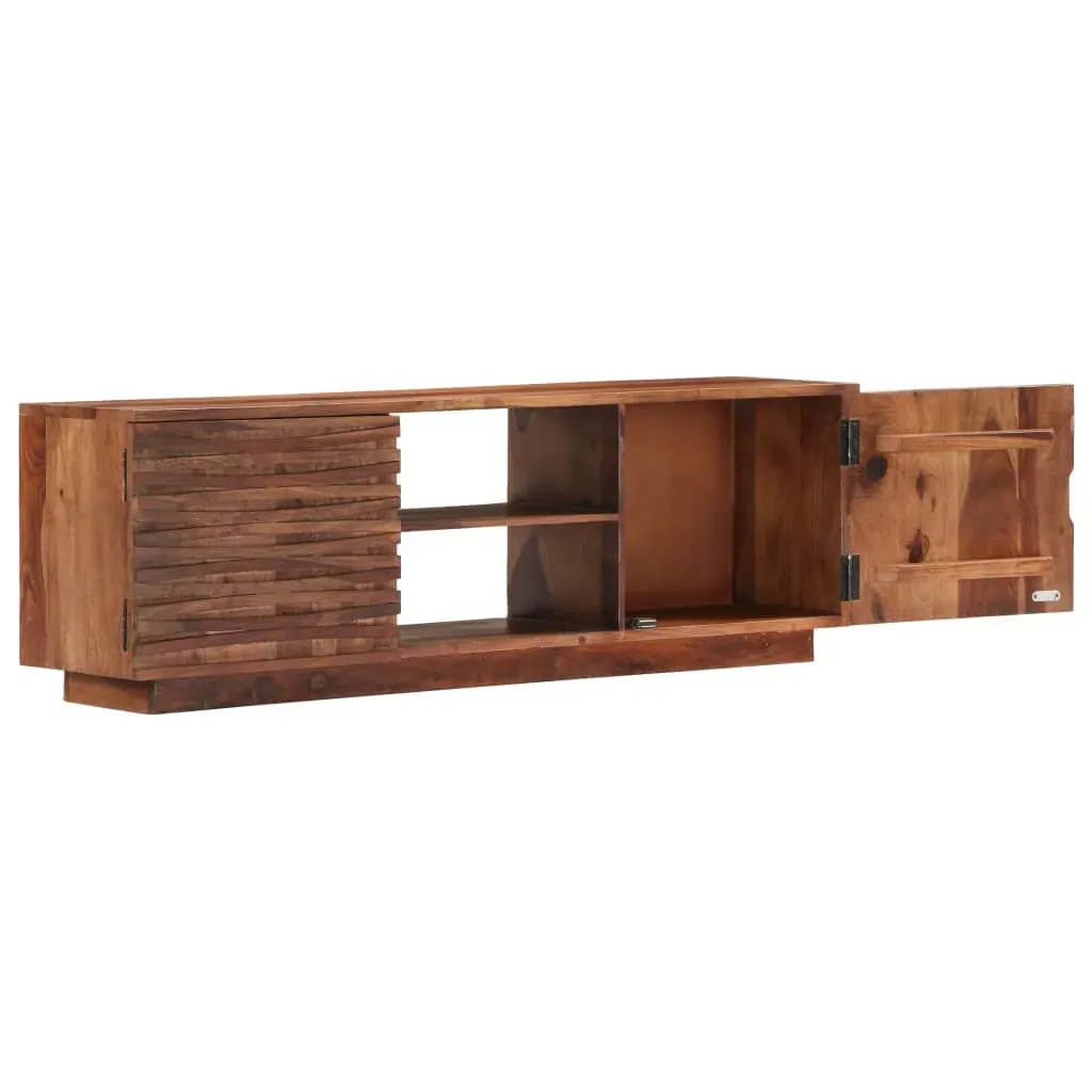 TV Cabinet 120x30x40 cm Solid Acacia Wood Price