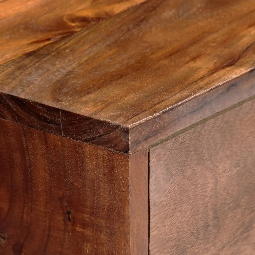 TV Cabinet 120x30x49 cm Solid Acacia Wood Price