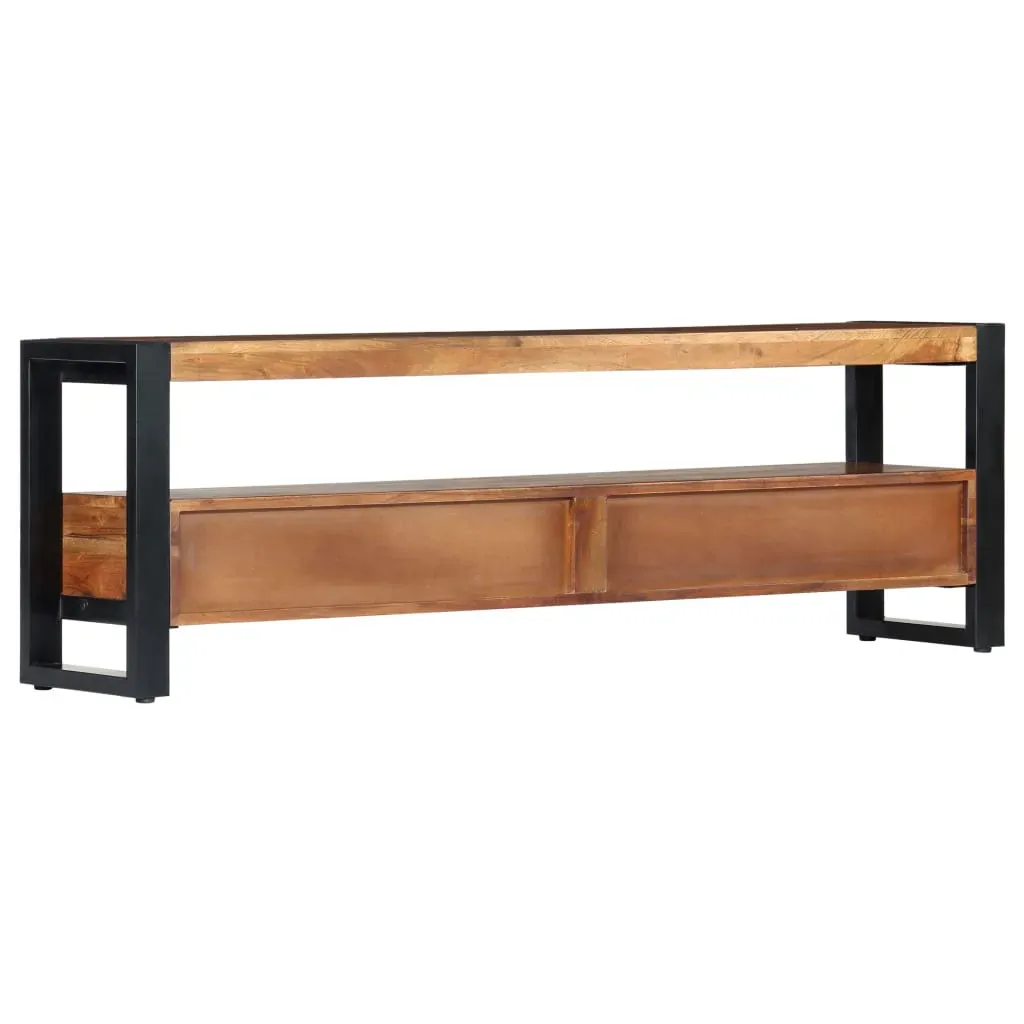 TV Cabinet 140x30x45 cm Solid Acacia Wood Price