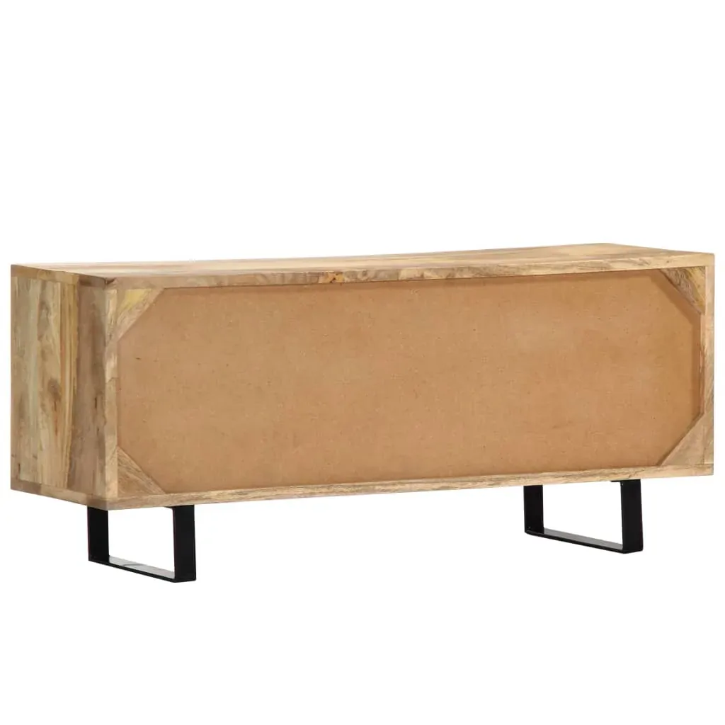 TV Cabinet 90x30x40 cm Solid Mango Wood Price
