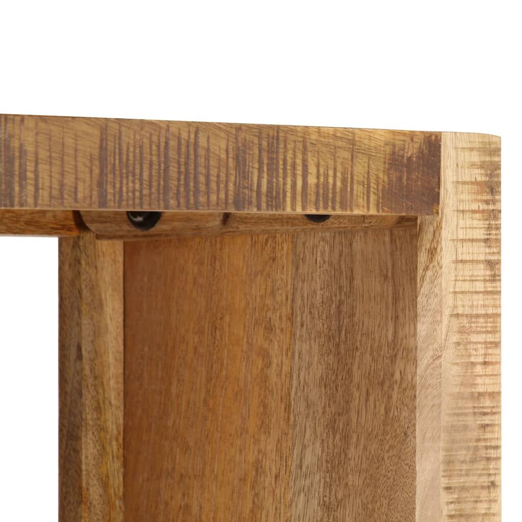 Bookshelf 80x25x175 cm Solid Mango Wood Price