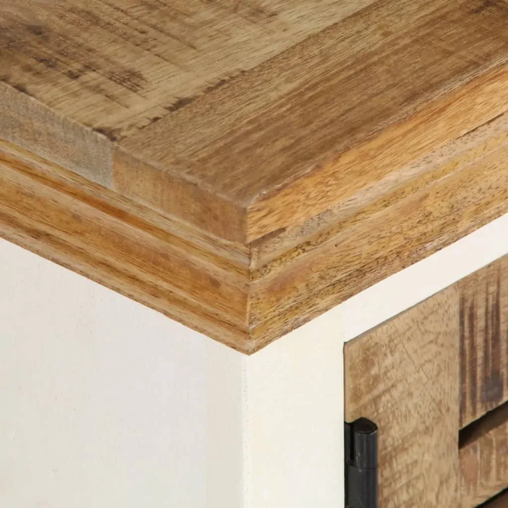 TV Cabinet 118x30x40 cm Solid Mango Wood Price