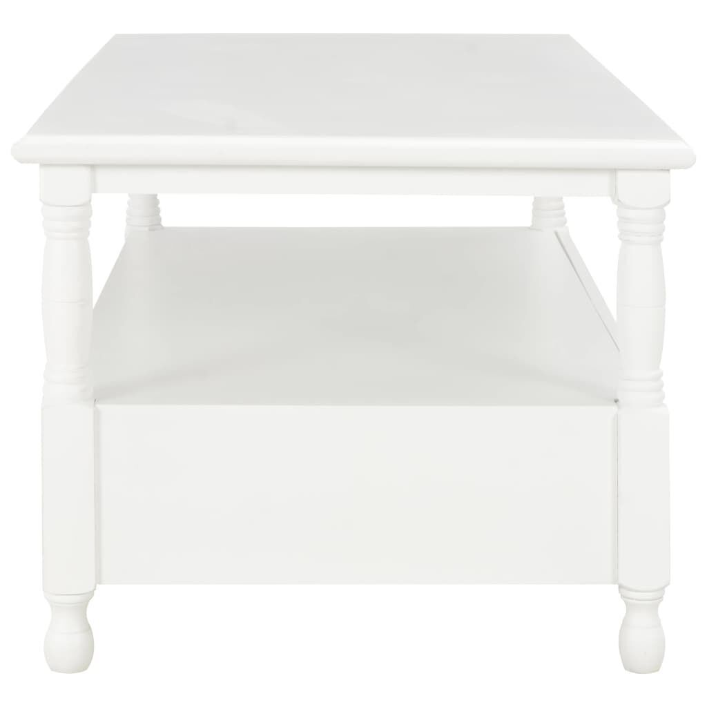 Coffee Table White 100x55x45 cm Wood Price