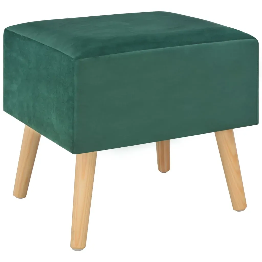 Bedside Cabinets 2 pcs Green 40x35x40 cm Velvet Price