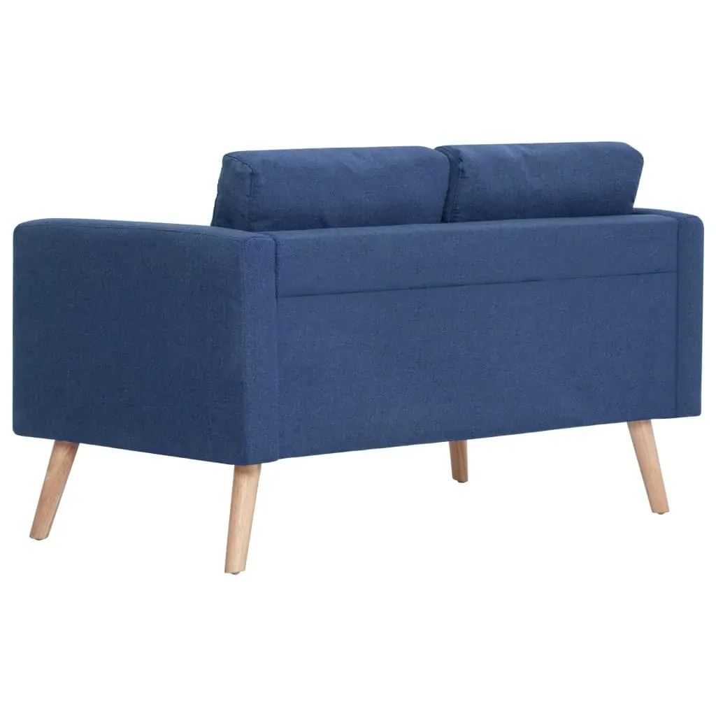 2-Seater Sofa Fabric Blue Price