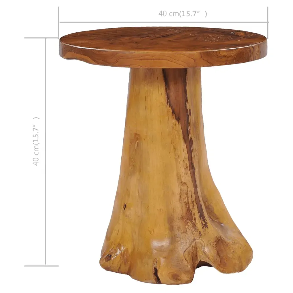 Coffee Table 40x40 cm Solid Teak Wood Price