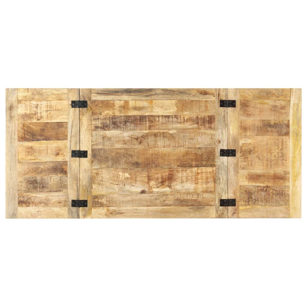 Extendable Coffee Table 160x70x45 cm Solid Mango Wood Price