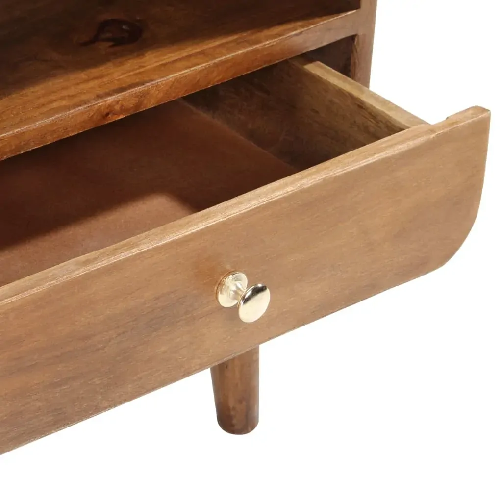 TV Cabinet 90x35x47 cm Solid Mango Wood Price