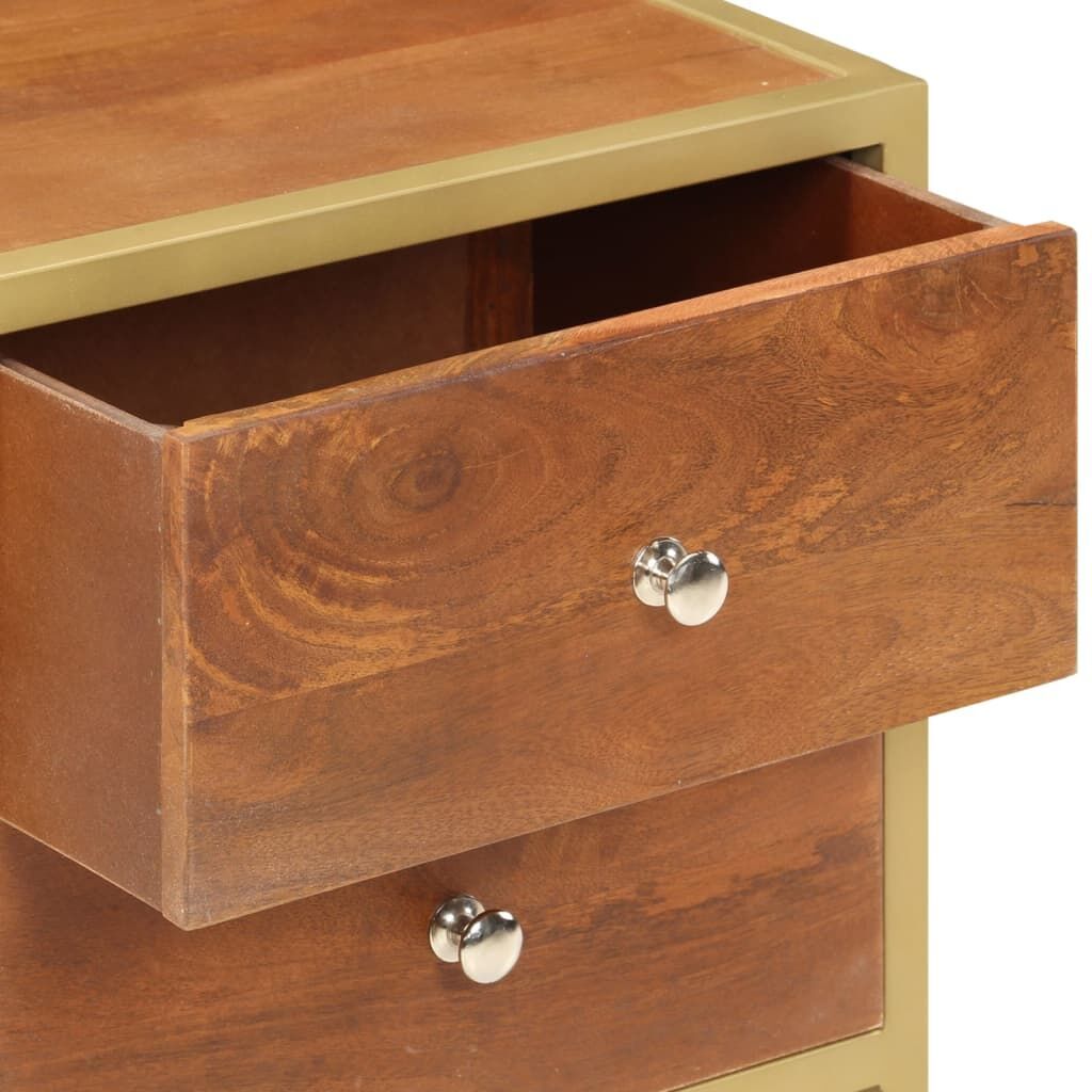 Bedside Cabinet 40x35x50 cm Solid Mango Wood Price