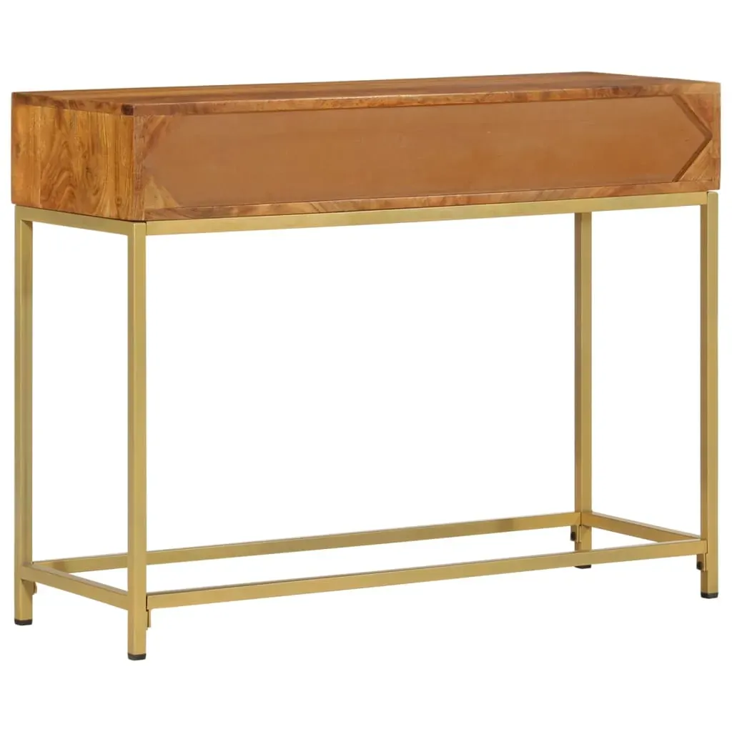 Console Table 100x35x76 cm Solid Wood Acacia Price