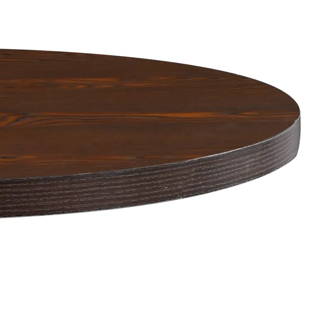 Bistro Table Dark Brown 80 cm MDF Price