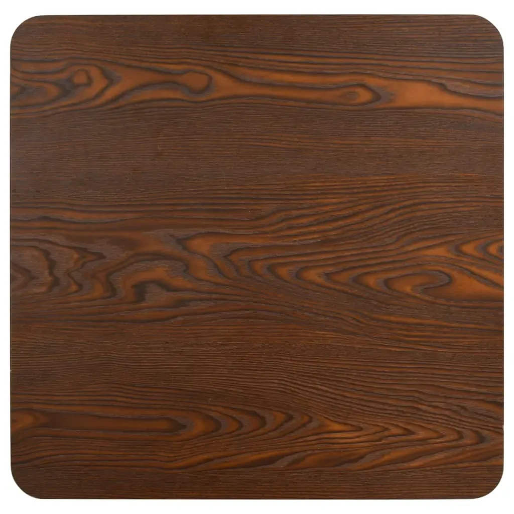 Bistro Table Dark Brown 60x60 cm MDF Price