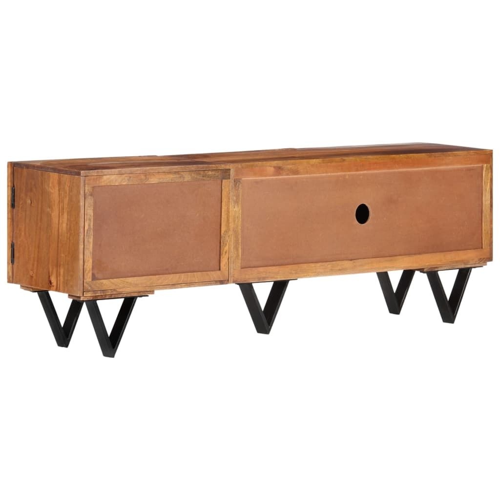 TV Cabinet 140x30x46 cm Solid Wood Mango Price