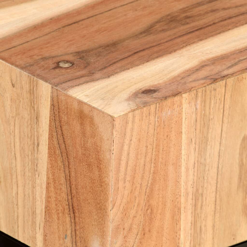 Side Tables 2 pcs Solid Acacia Wood Price