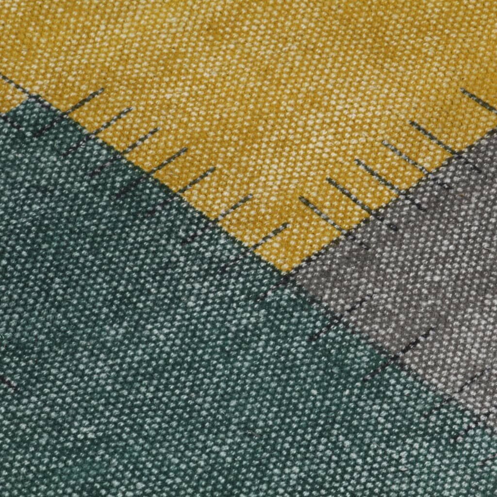 Handwoven Kilim Rug Cotton 120x180 cm Printed Multicolour Price