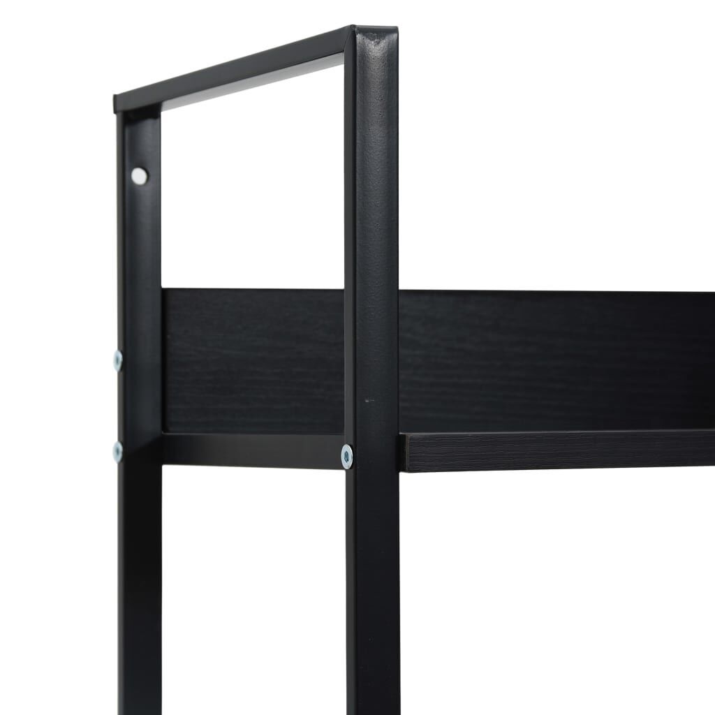 5-Layer Book Shelf Black 60x27.6x158.5 cm Engineered Wood Price