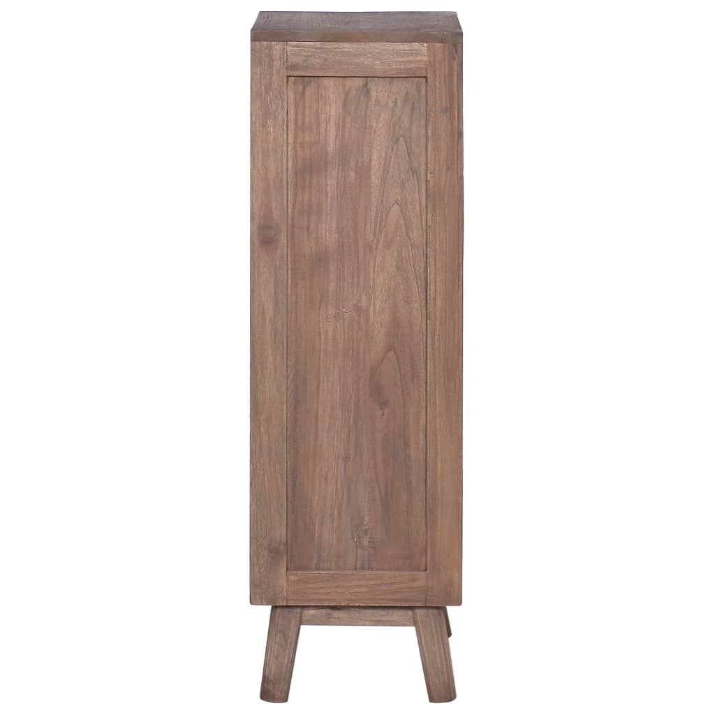 Sideboard with 5 Drawers 40x30x100 cm Solid Teak Wood Price