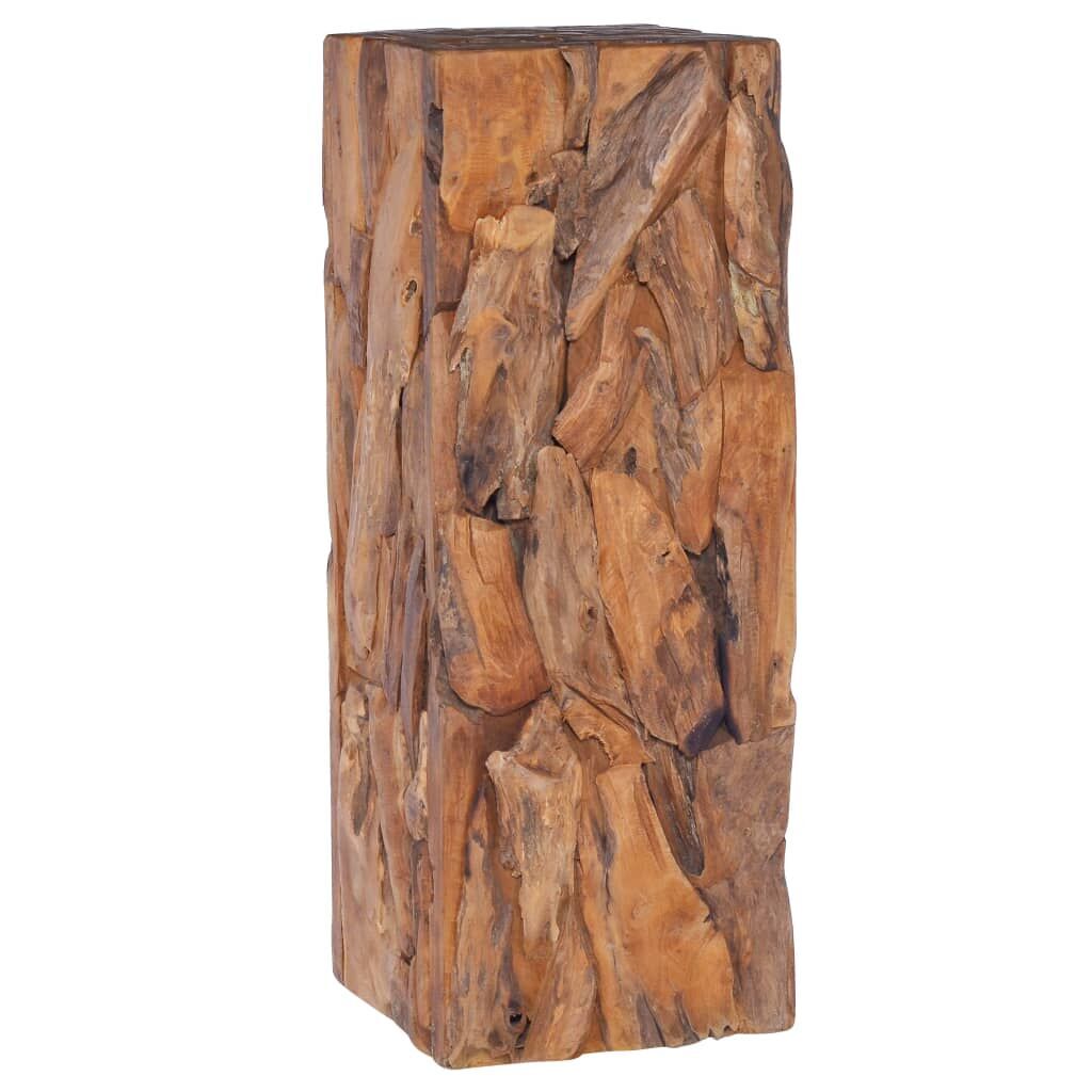 Side Table 30x30x80 cm Solid Teak Wood Price