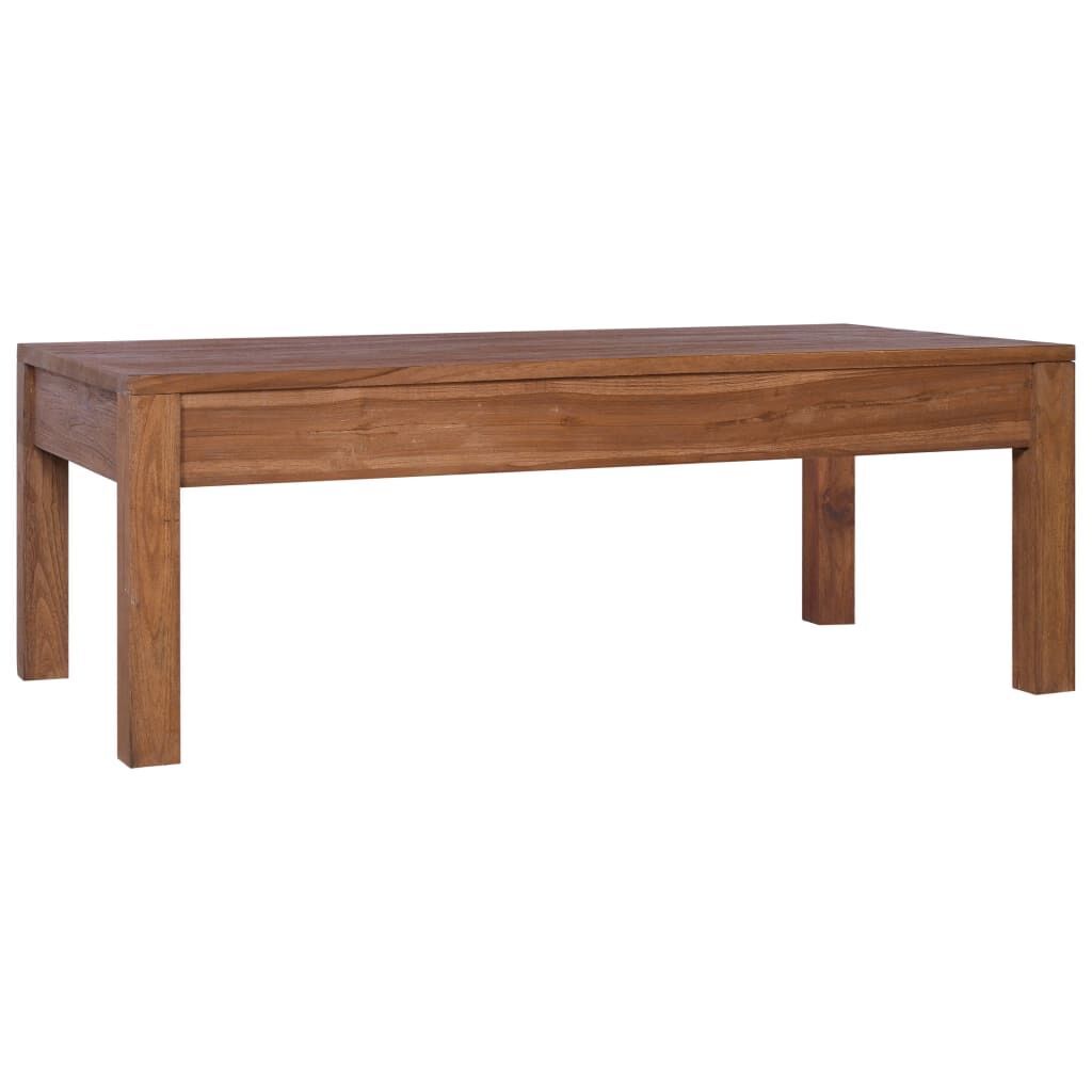 Coffee Table 110x60x40 cm Solid Teak Wood Price