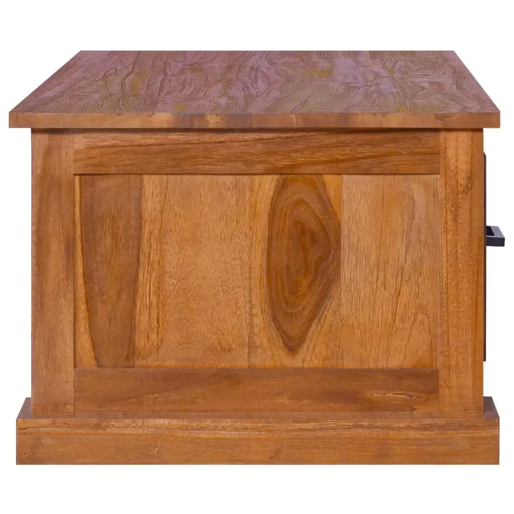 TV Cabinet 90x50x37 cm Solid Teak Wood Price