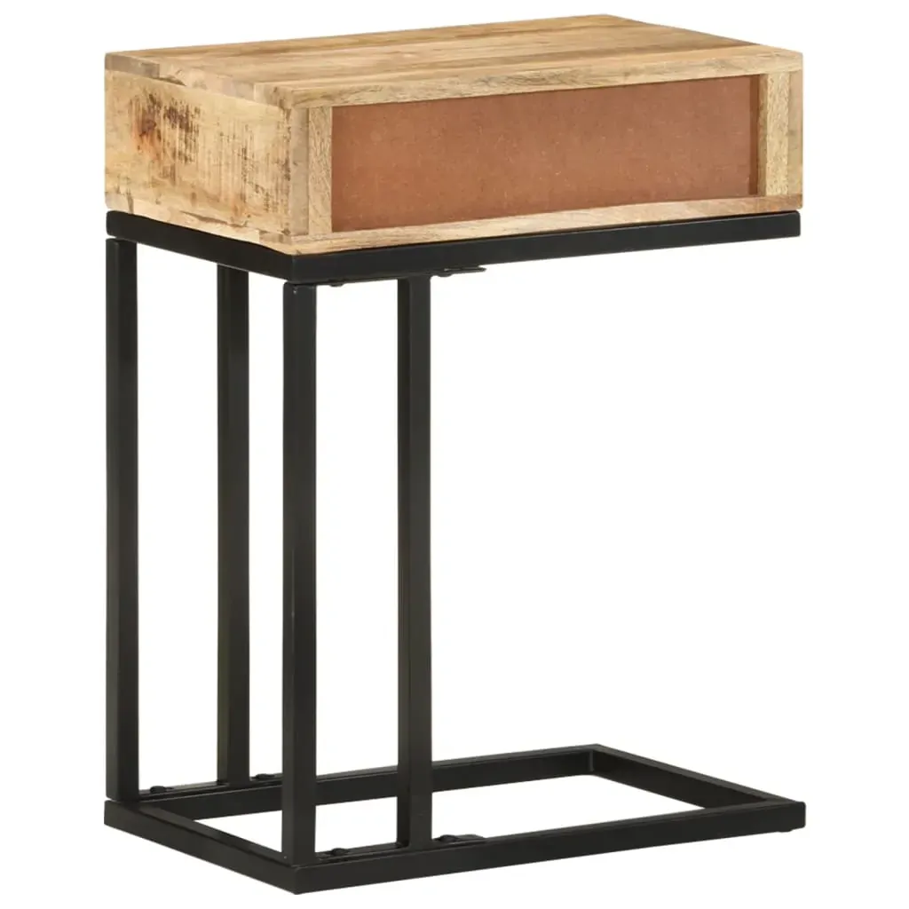 U-Shaped Side Table 45x30x61 cm Solid Mango Wood Price