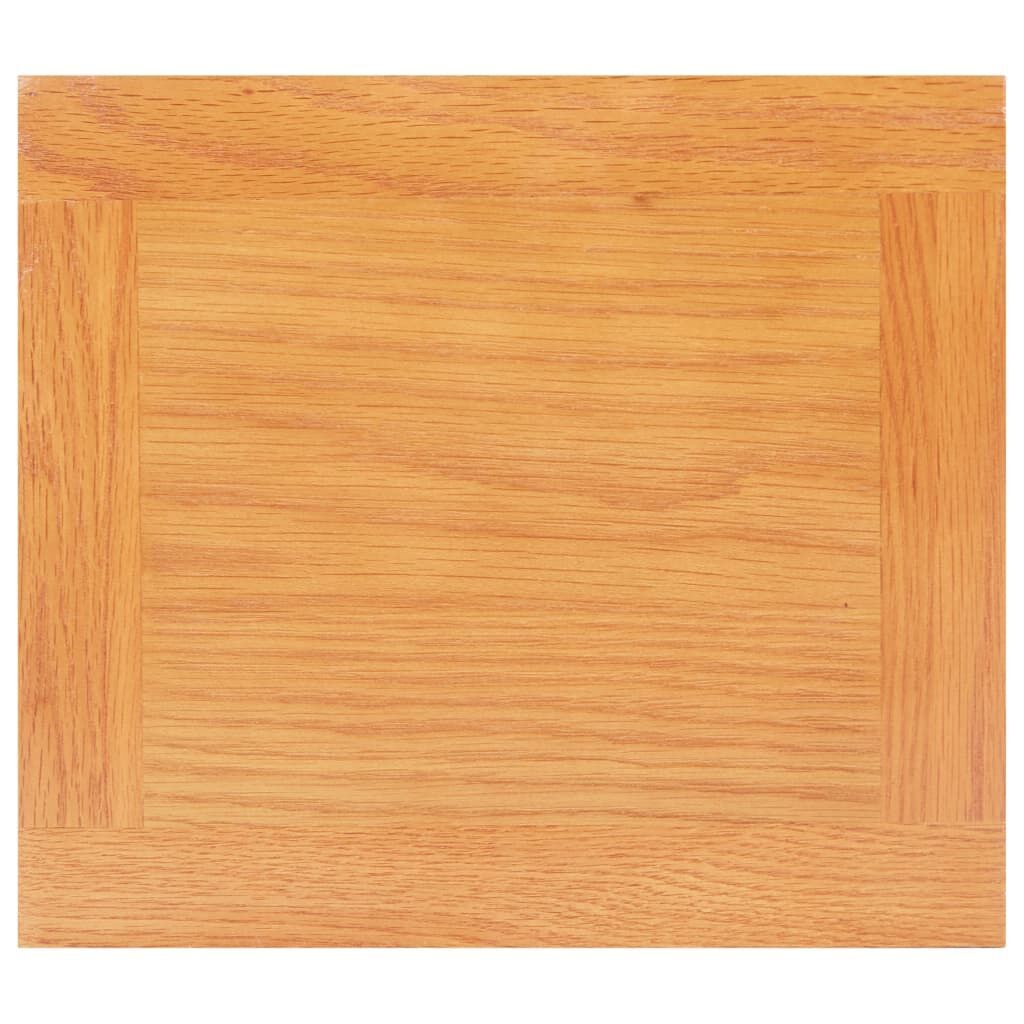 Side Table 27x24x55 cm Solid Oak Wood Price