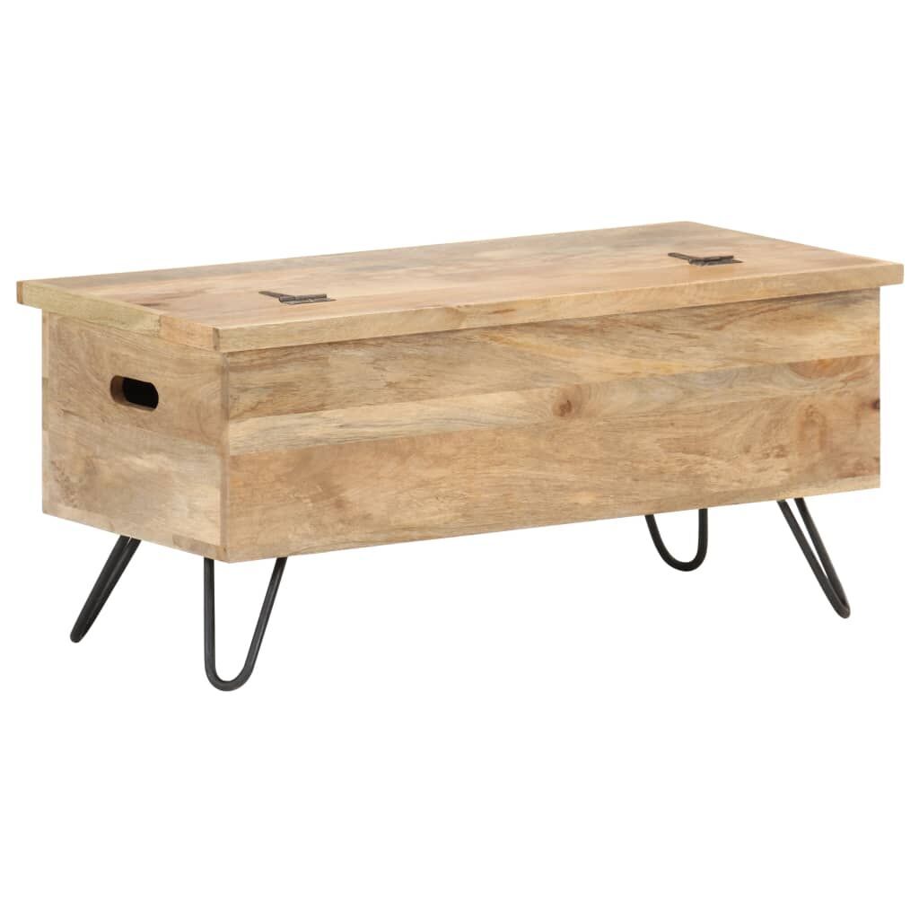 Chest 90x40x45 cm Solid Mango Wood Price
