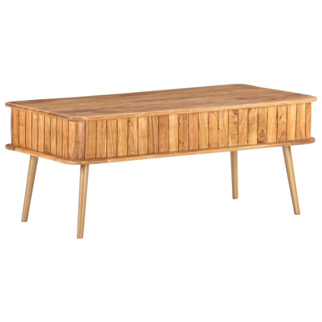 Coffee Table 100x50x40 cm Solid Acacia Wood Price