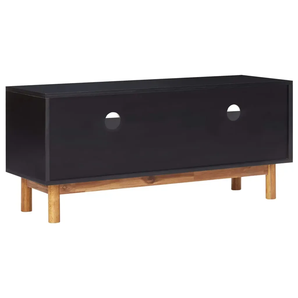 TV Cabinet 100x35x45 cm Solid Acacia Wood and MDF Price