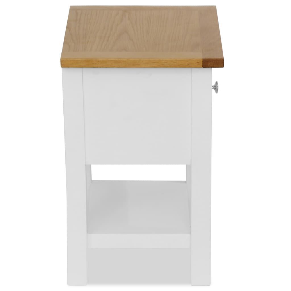 Nightstands 2 pcs 36x30x47 cm Solid Oak Wood Price