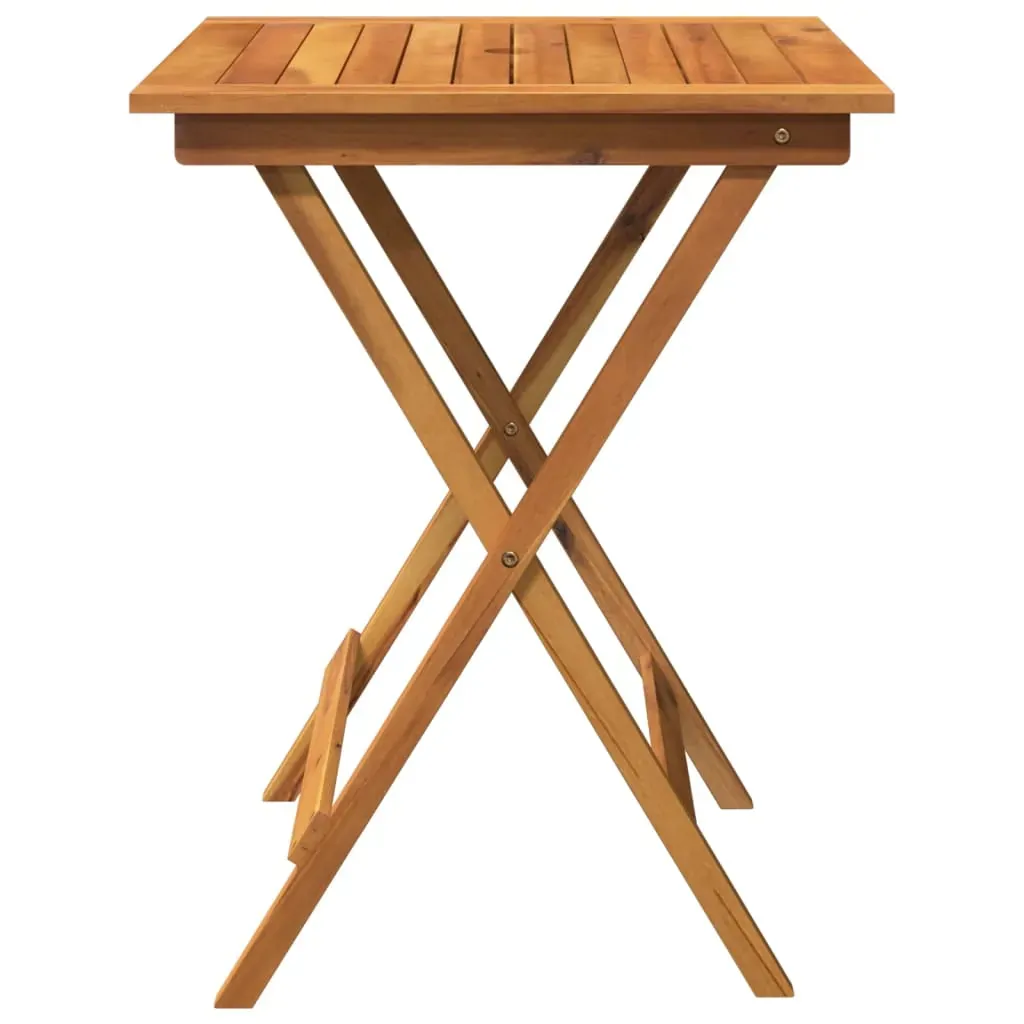3 Piece Folding Garden Dining Set Solid Acacia Wood Price