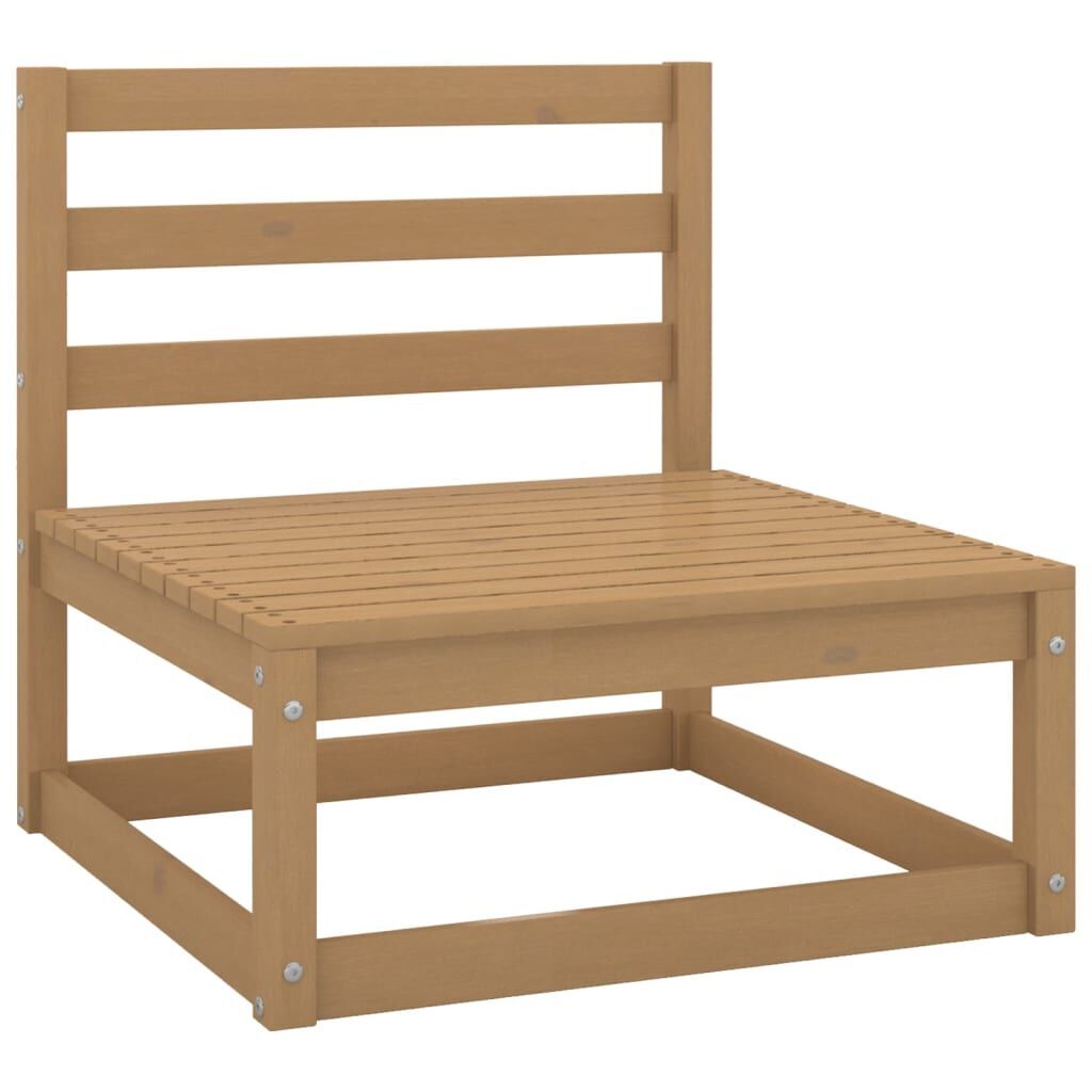 10 Piece Garden Lounge Set Solid Pinewood Price