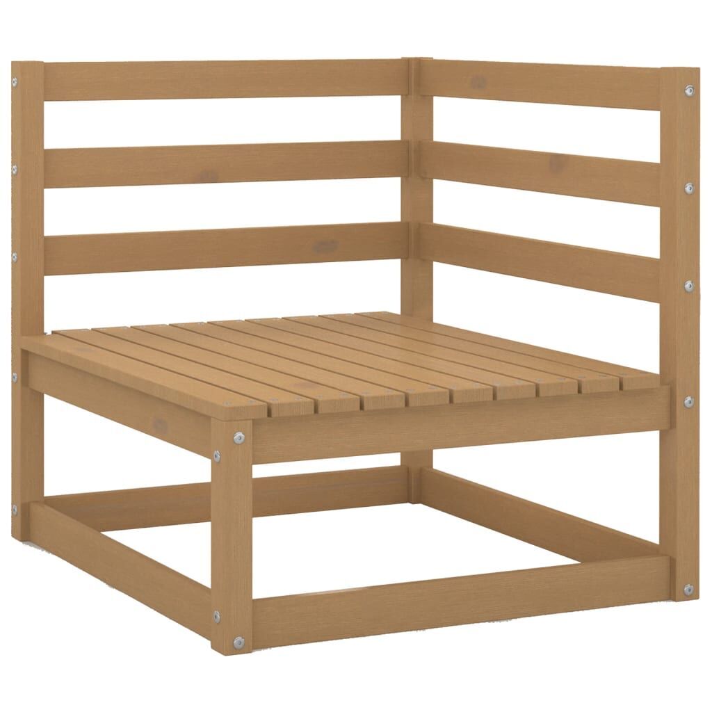 10 Piece Garden Lounge Set Solid Pinewood Price