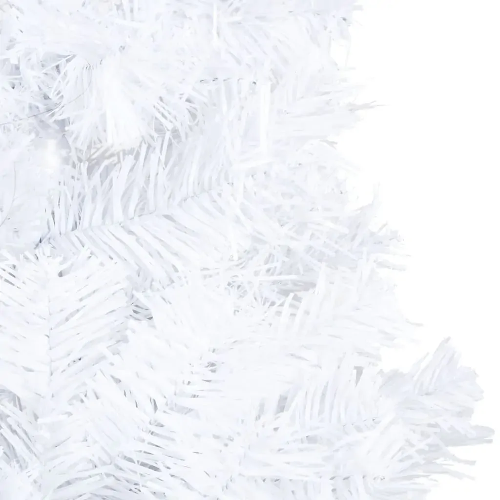 Artificial Pre-lit Christmas Tree with Thick Branches White 120 cm Price