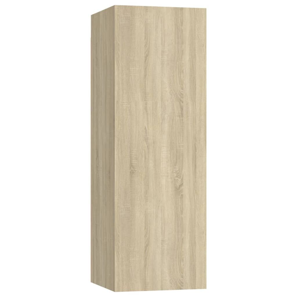 5 Piece TV Cabinet Set Sonoma Oak Engineered Wood Price