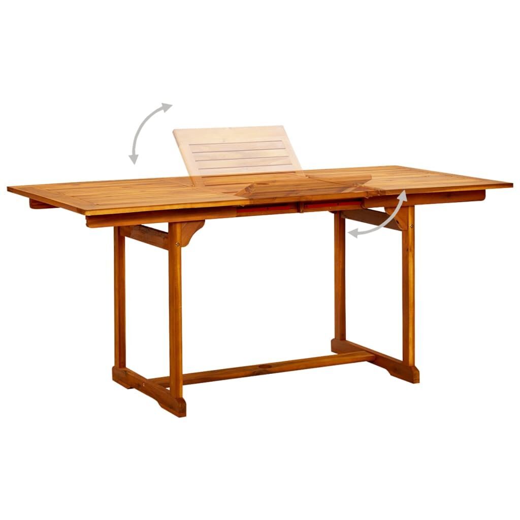 5 Piece Garden Dining Set Solid Wood Acacia Price