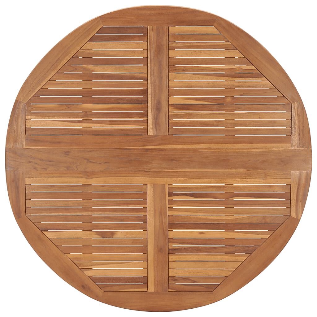 5 Piece Folding Outdoor Dining Set Solid Wood Teak Price