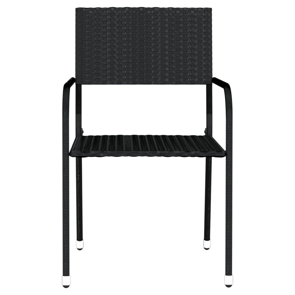 9 Piece Garden Dining Set Black Price
