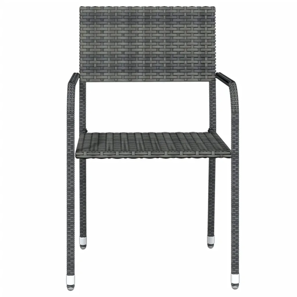9 Piece Garden Dining Set Grey Price