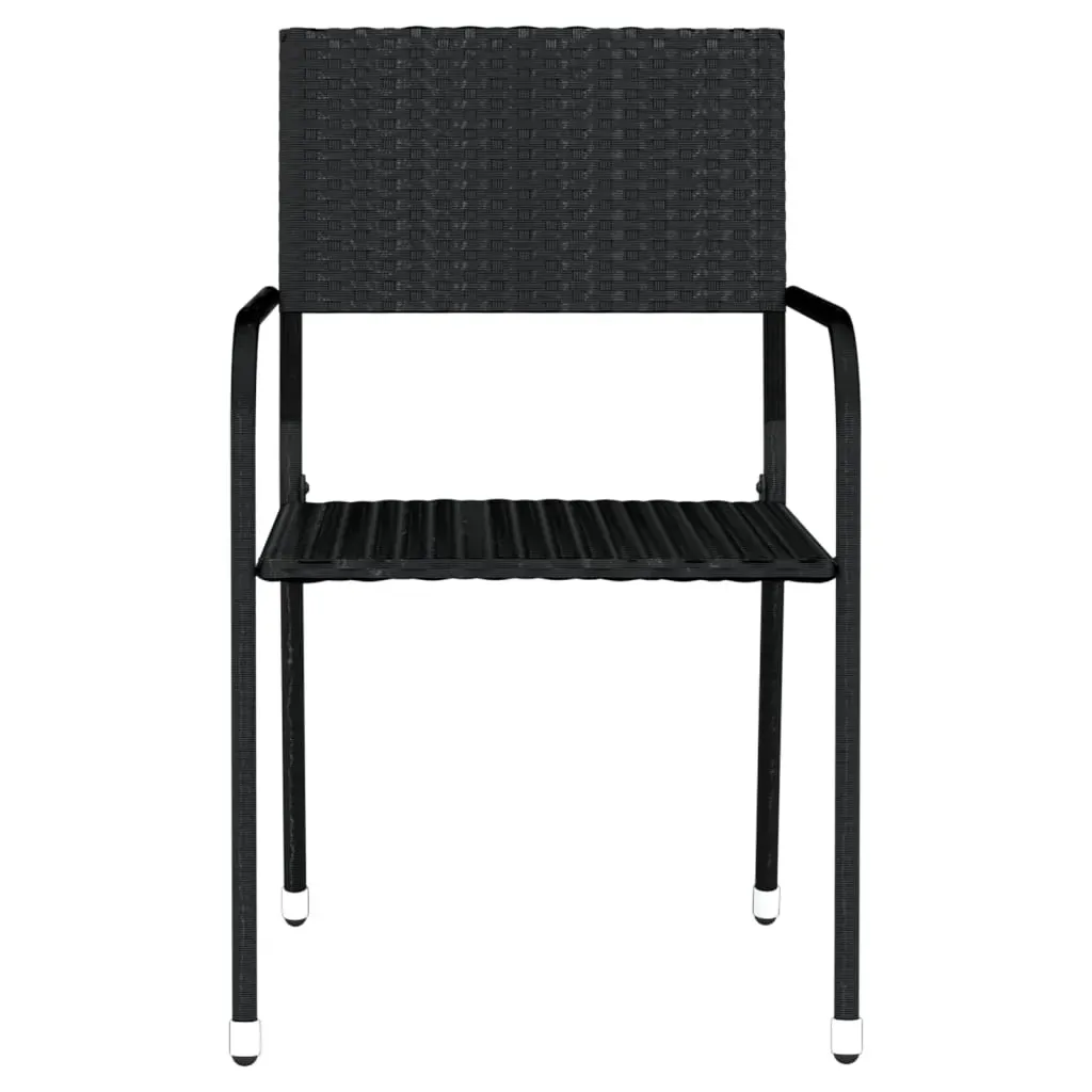 9 Piece Garden Dining Set Black Price