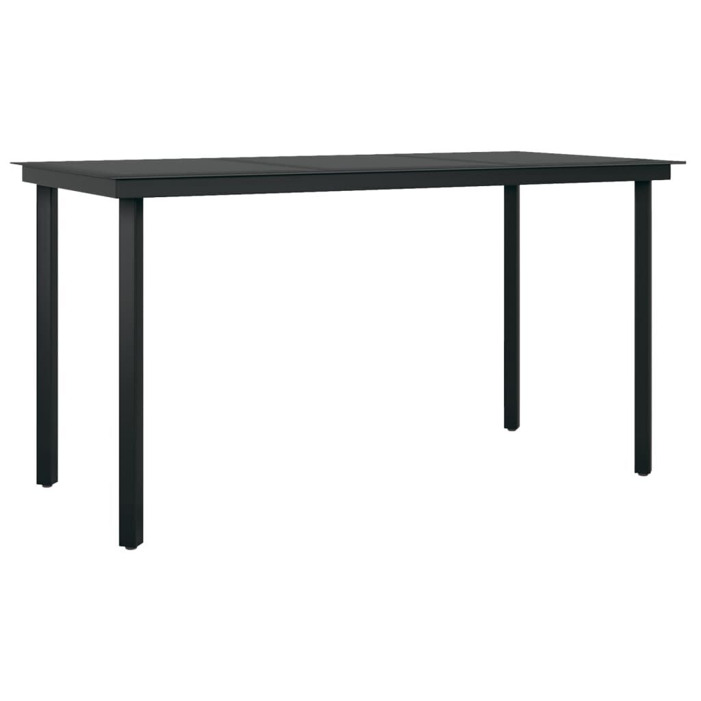 5 Piece Garden Dining Set Anthracite Price