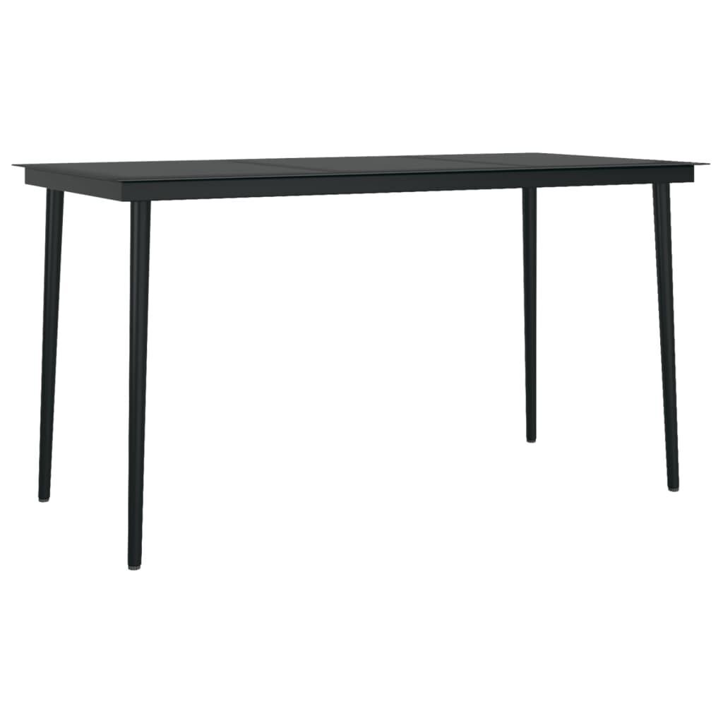5 Piece Garden Dining Set Anthracite Price