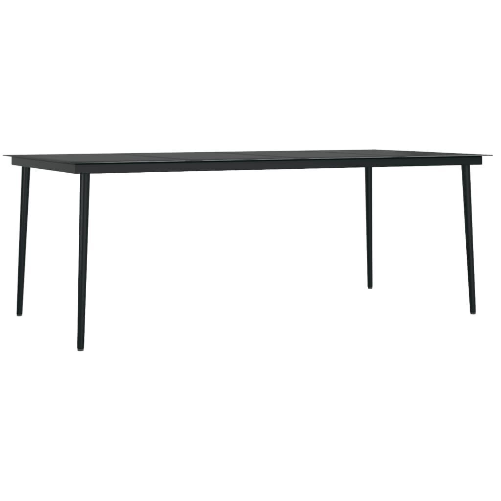 9 Piece Garden Dining Set Anthracite Price