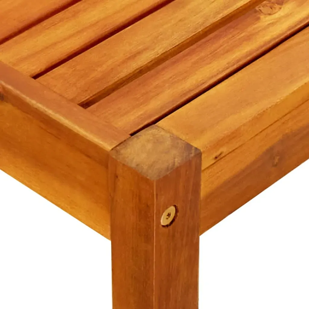 Garden Table 85x57x29 cm Solid Acacia Wood Price