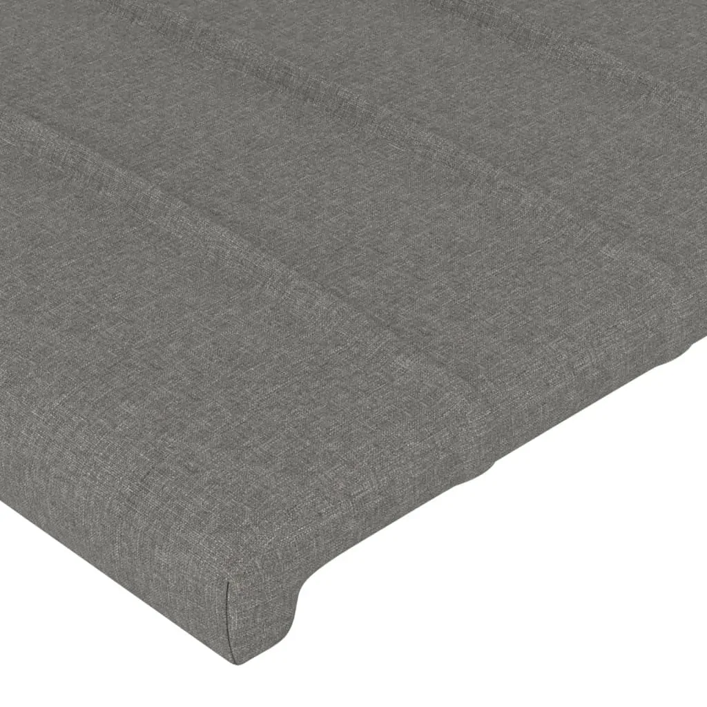 Headboards 4 pcs Dark Grey 100 cm Fabric Price