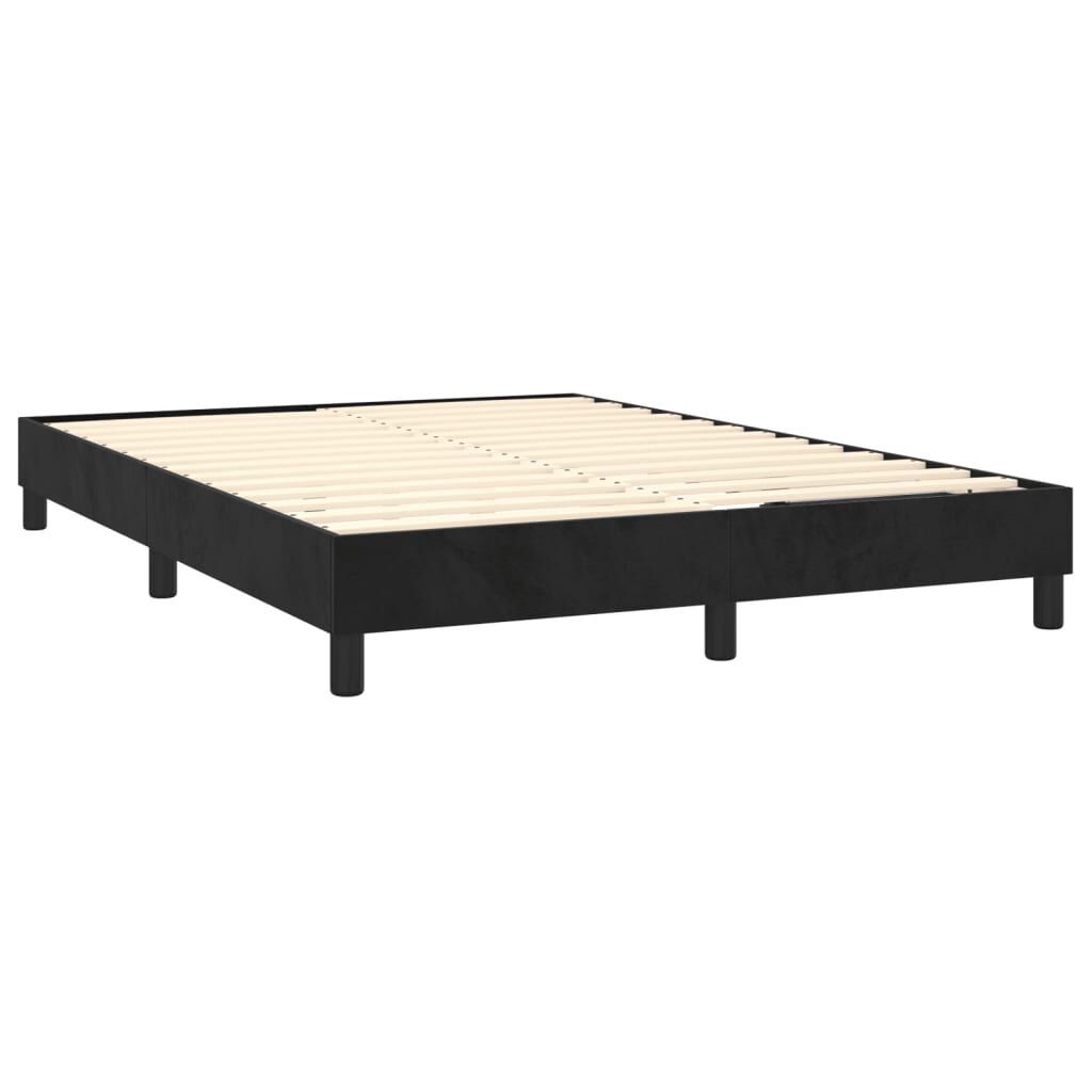 Bed Frame without Mattress Black Queen Velvet Price
