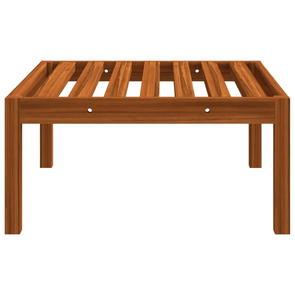 Garden Footstool with Cushion Solid Acacia Wood Price